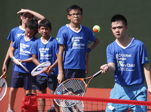 Winner of the 2016 Tennis For Every Child School of the Year