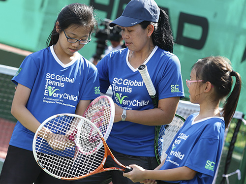 Tennis Clinic with former World No.19 WTA Player Yayuk Basuki
